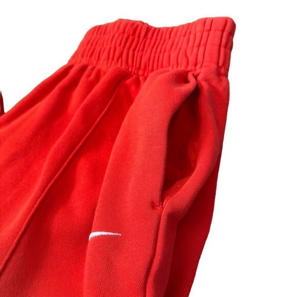 Orange Nike Dri Fit Campus Casual Lounge High Waist Activewear Sweatpants - Picture 6 of 7